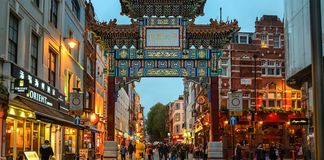 porte de Chinatown à Londres