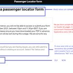Passenger Locator Form
