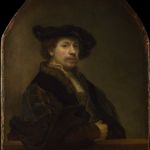 Autoportrait Rembrandt National Gallery